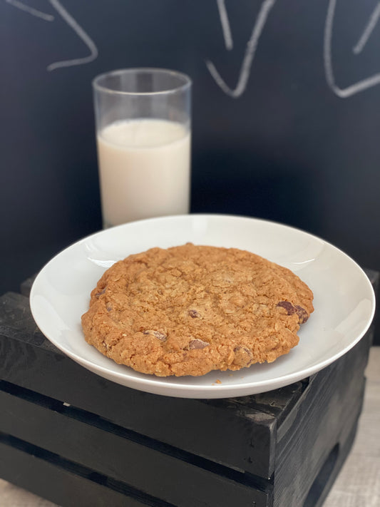 "Let's call it healthy." (Oatmeal Cookie)